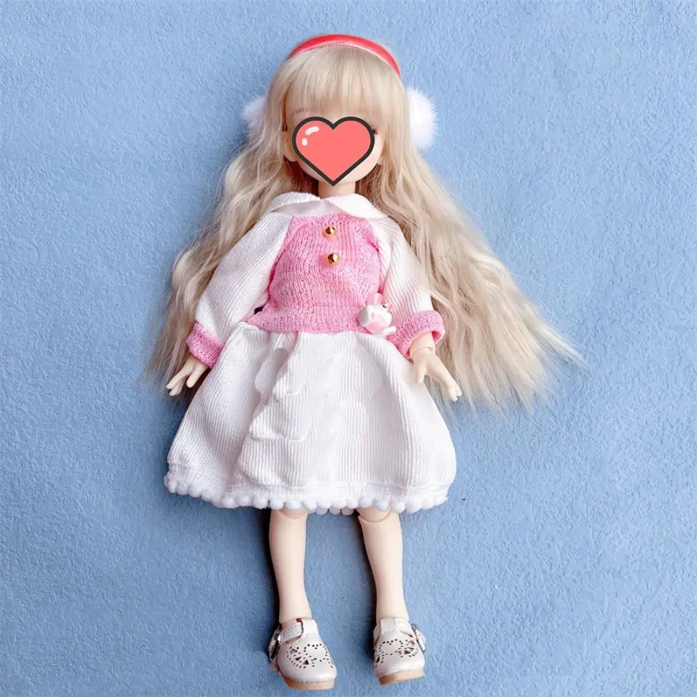 

30cm Doll Dress Jk Uniform Clothes for 30cm Doll Multiple Color Doll Clothing 30cm Dolls Skirt Casual Suit Toy Accessories