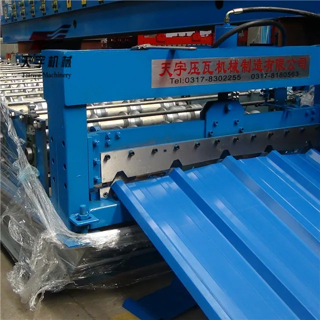 Hot Sale Automatic Trapezoidal Roofing Sheet Roll Forming Machine IBR Metal Roof Panel Making Machine Price
