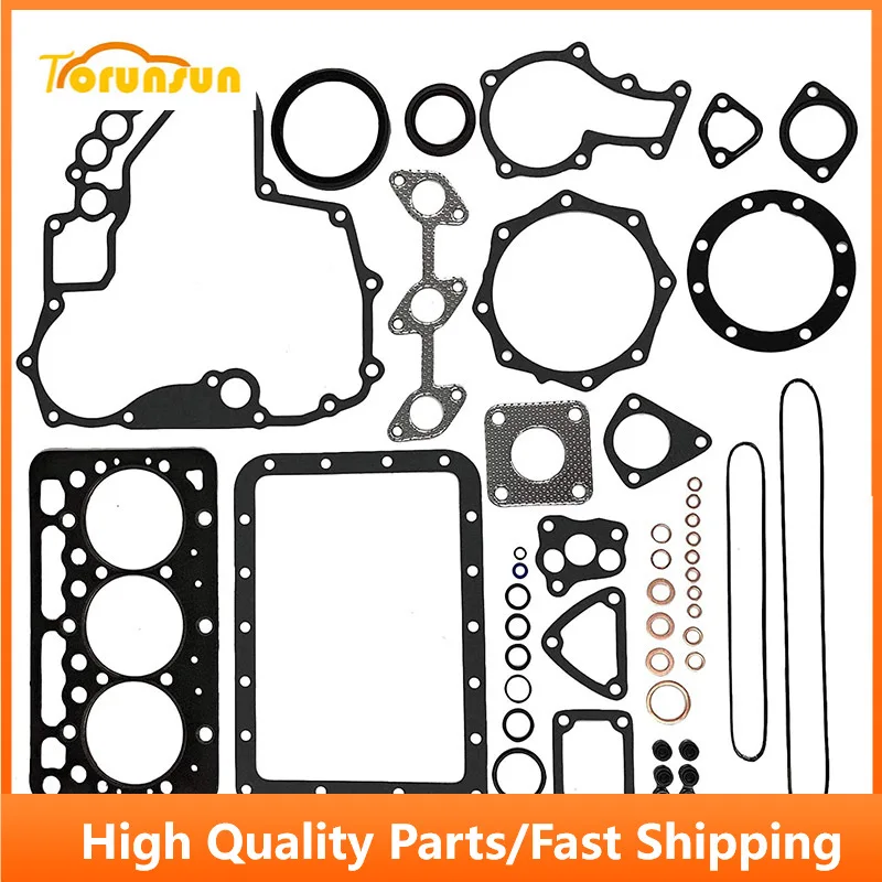 D782 D722 Overhaul Gasket Kit for Kubota Backhoe U-15 EX15u AX15u Bobcat 320 322