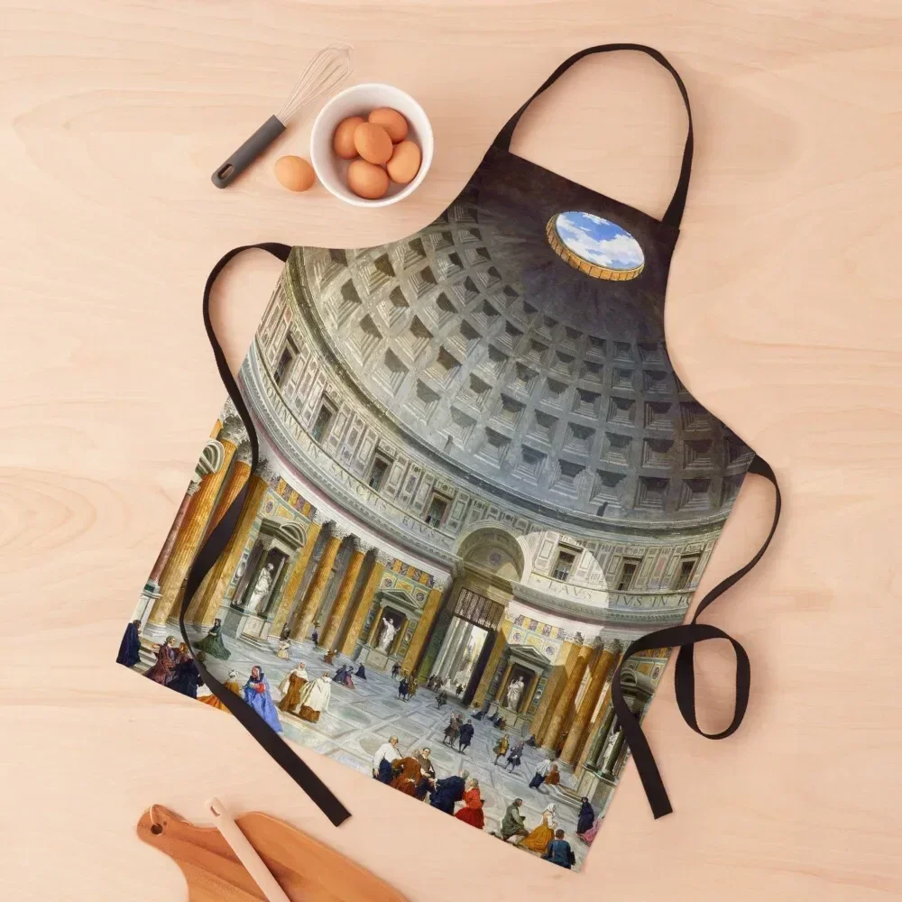 

Rome by Giovanni Paolo Panini (Roman Apron Chef Uniform Woman Kitchen Tools home women Kitchen Apras For Women Apron