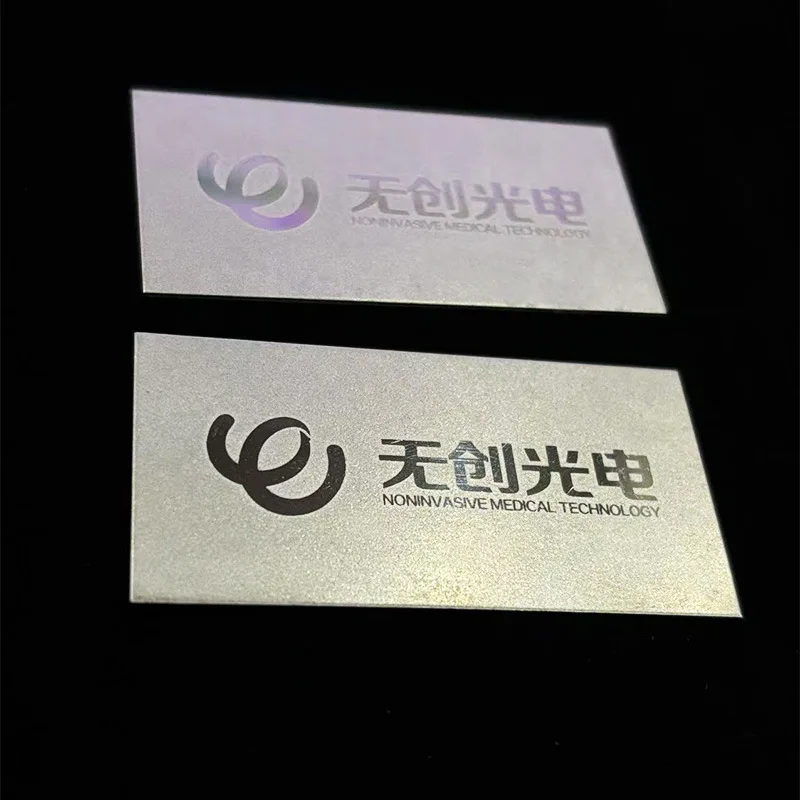 Custom Stainless Steel Corrosion Sign Laser Engraving Printing Metal Sign Processing Customization
