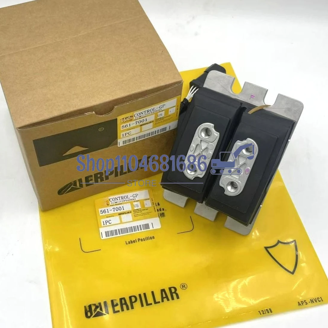 

5617001 561-7001 Педальный клапан 320GC 323GC 330GC Педальный клапан