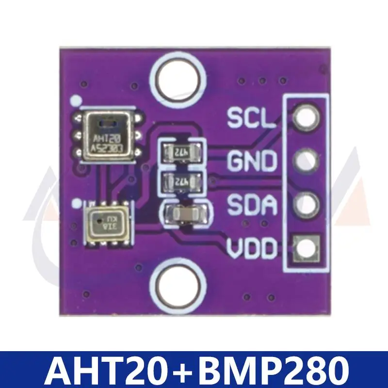 AHT20+BMP280 Temperature Humidity  Air Pressure Module High-precision Digital Temperature Humidity and Air Pressure Sensor