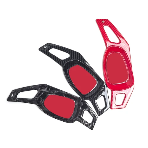 Imagen 2 del producto Para 2021-2025 Cupra Formentor Leon Seat Ateca Cupra volante paleta palanca ABS accesorios de extensión de fibra de carbono