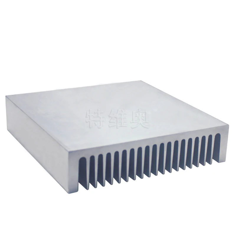 High-power heat sink 200*195*45MM aluminum alloy radiator aluminum profile heat sink all aluminum heat sink can be customized