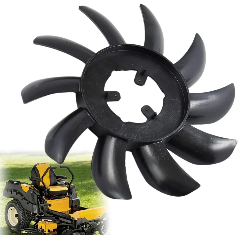 7 Inch Replacement Drive Fan for Lawn Mower Units Requiring 55217 Also Fits For 53994 607729 602094 ABS Material Specification