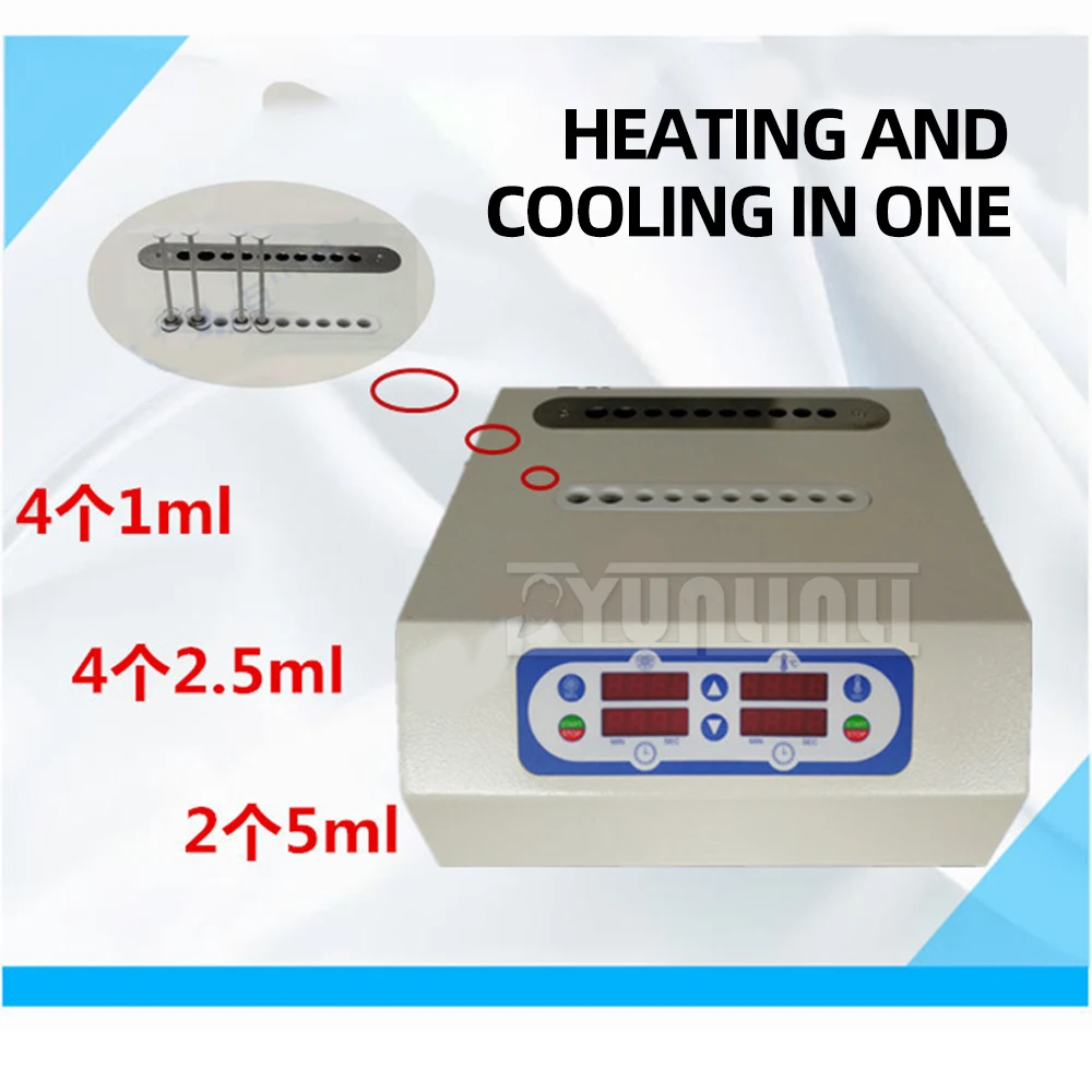 

Heating Plasma Gel Maker Prp Ppp 1ml 2.5ml 5ml Portable Bio Filler Plasma Machine Thermostatically Cooled Hyaluronic Acid Maker