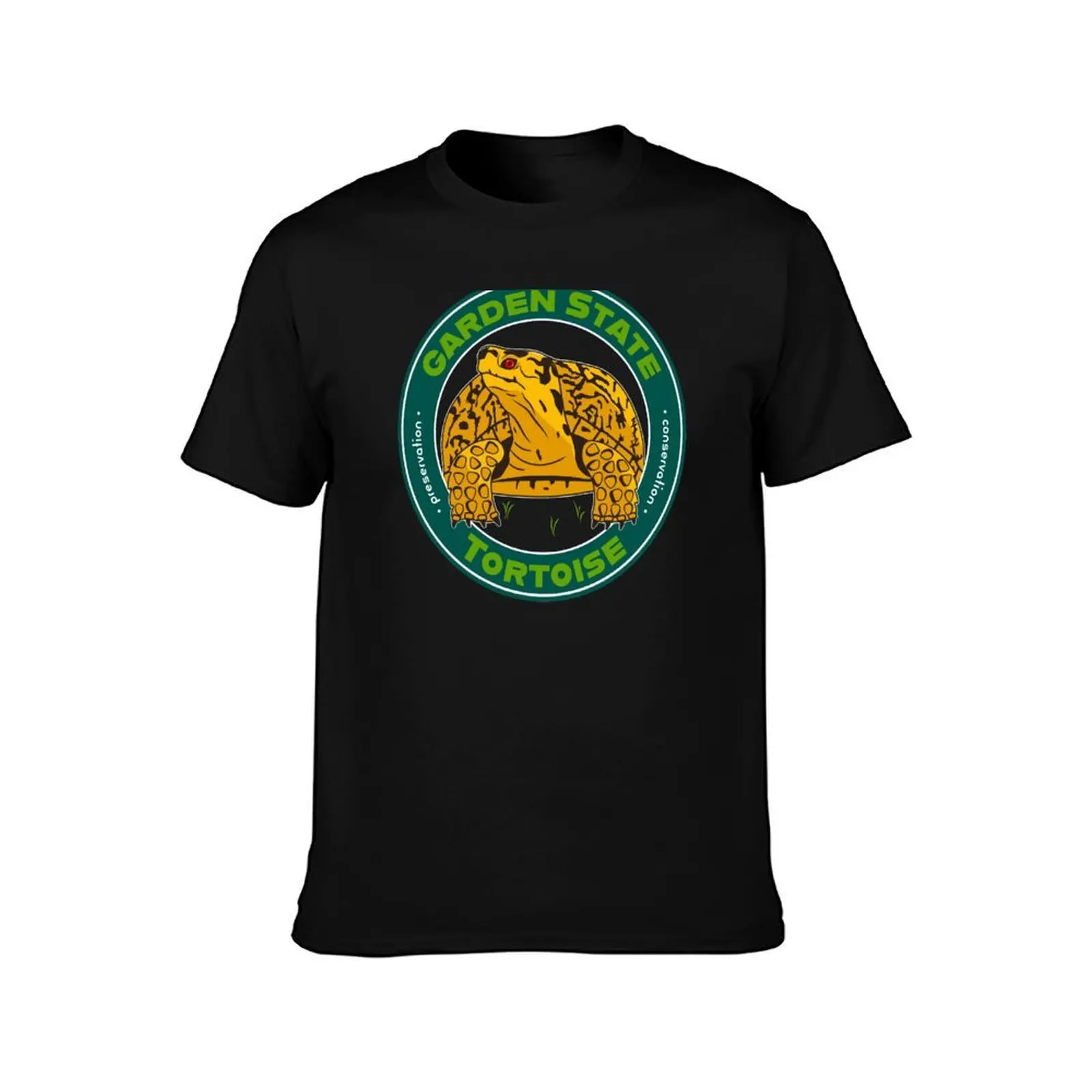 Garden State Tortoise: Eastern Box turtle T-Shirt, Summer Casual Cotton Tee, Oversized Streetwear Tops, Vintage Graphic Print