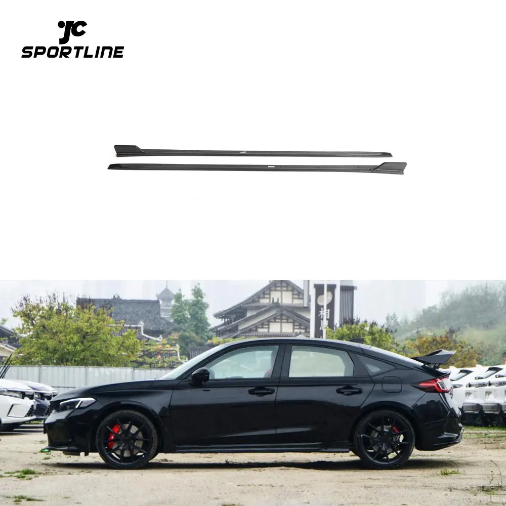

Удлинители боковых порогов из карбона для Honda Civic Type R Hatchback 4-дверный 2023+