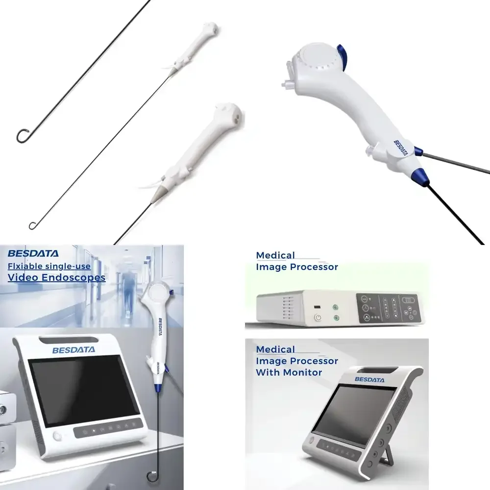 2026 Hot Selling Besdata Flexible Gastroscope Brands Disposable ureteroscope