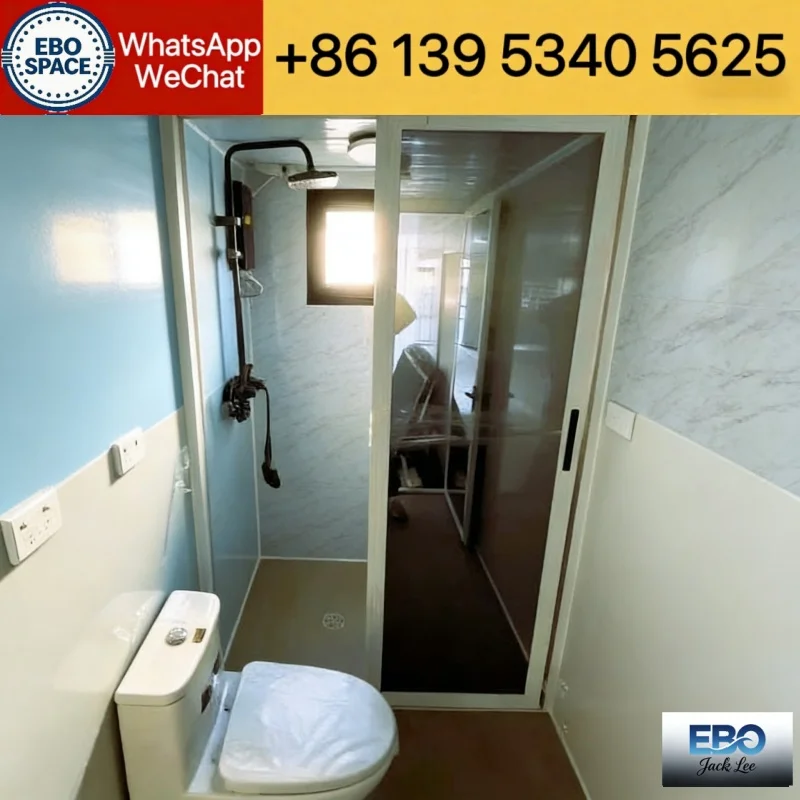 Seamless Assembly Expandable Container House Quick Install Modular System Suitable for Camp Use