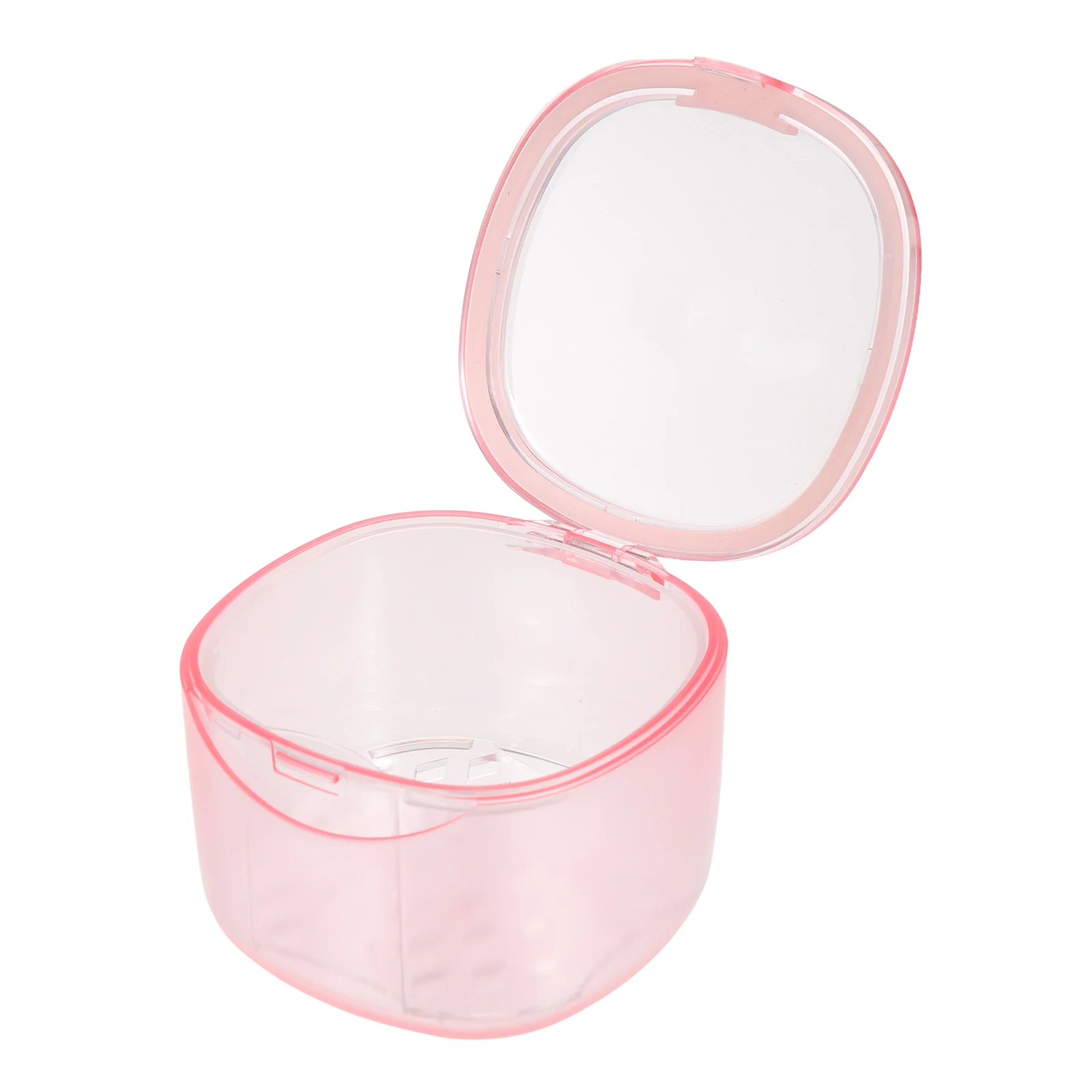 

Portable Denture Case Lightweight Durable Professional Denture Container Cleaning Retainer Storage Box Compact