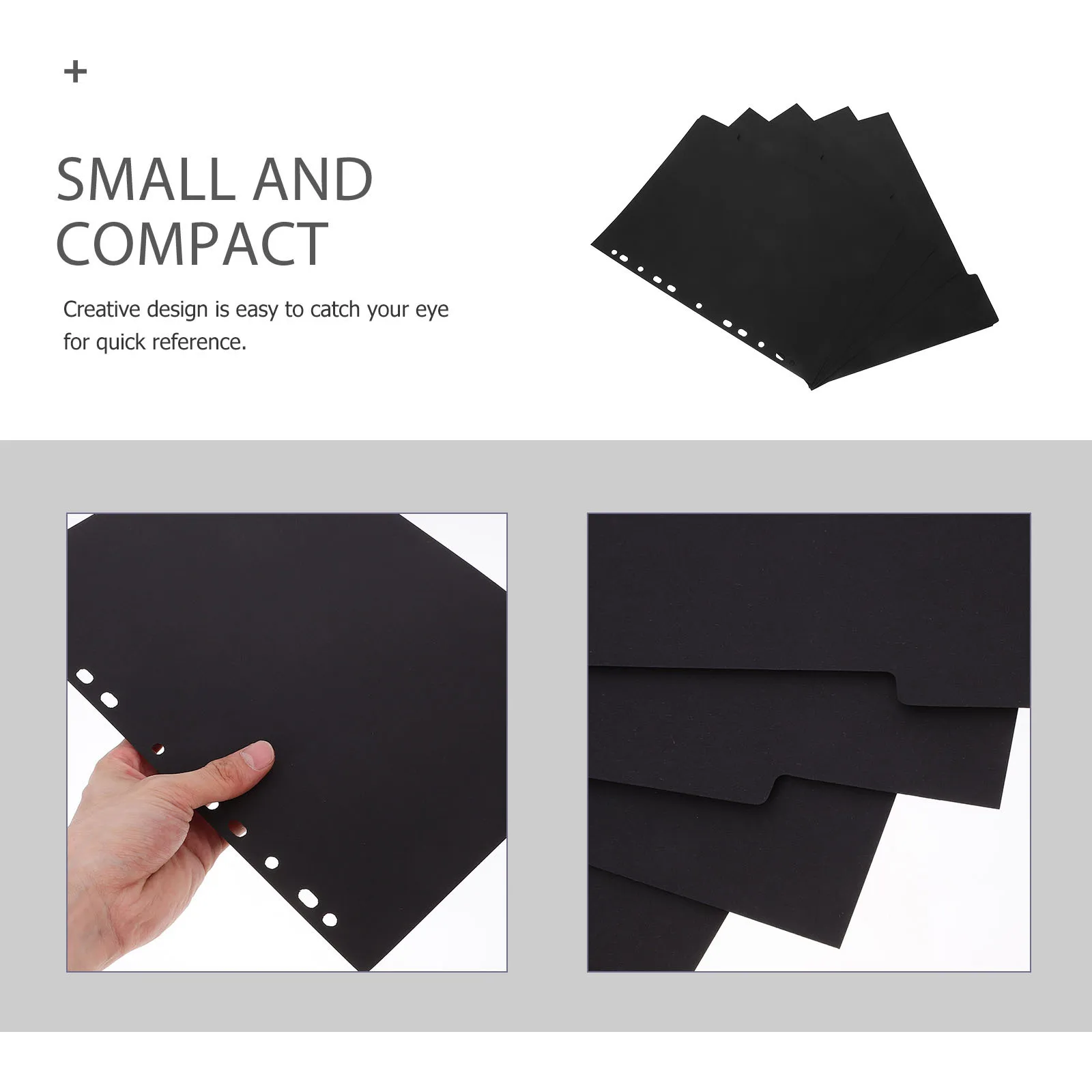 Индексные разделители формата А4 для переплета, блокнот с вкладышами, разделители страниц, разделитель-планировщик, съемная бумажная вставка, блокнот