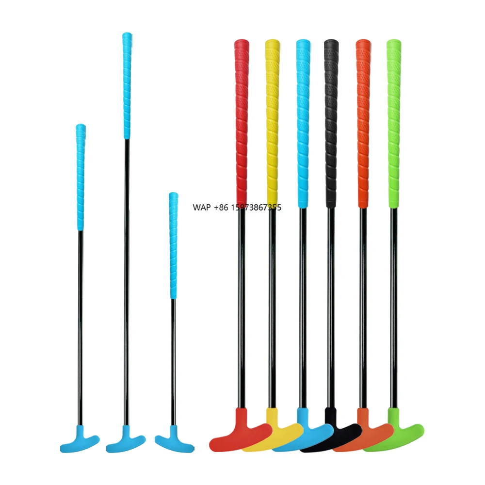

New Design Custom Kids Indoor Golf Practice Putter Left/Right Hand Fiberglass Training Iron Club Steel Material