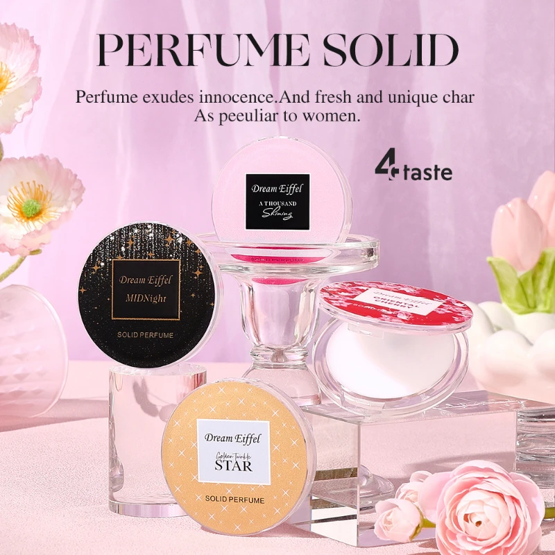 بلسم صلب محمول للجيب، بلسم عطري صلب متعدد الأغراض، عطر طبيعي محمول، عطر صلب منعش وطويل الأمد #1