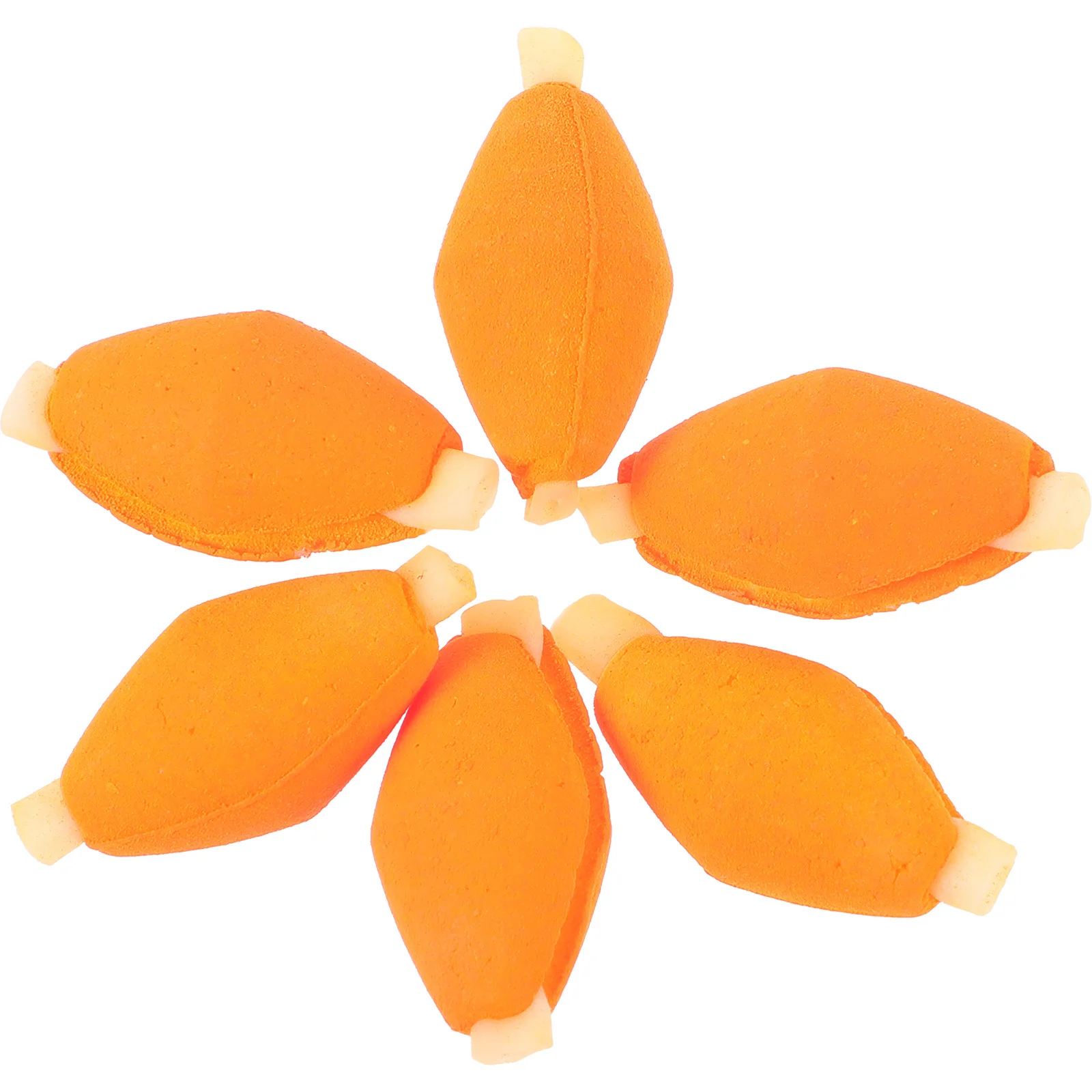 

Fishing Float Strike Indicators Bright Orange Foam Bobbers for Freshwater Saltwater Highly Visible Buoyant Fishing Gear