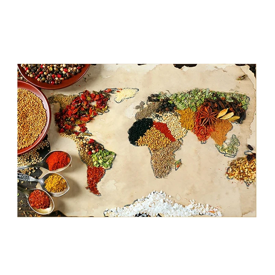 DIY Diamond Painting Spices Seasoning Spoons Restaurant Kitchen Decoration  Diamond Mosaic Full Drill Embroidery Handmade Hobby