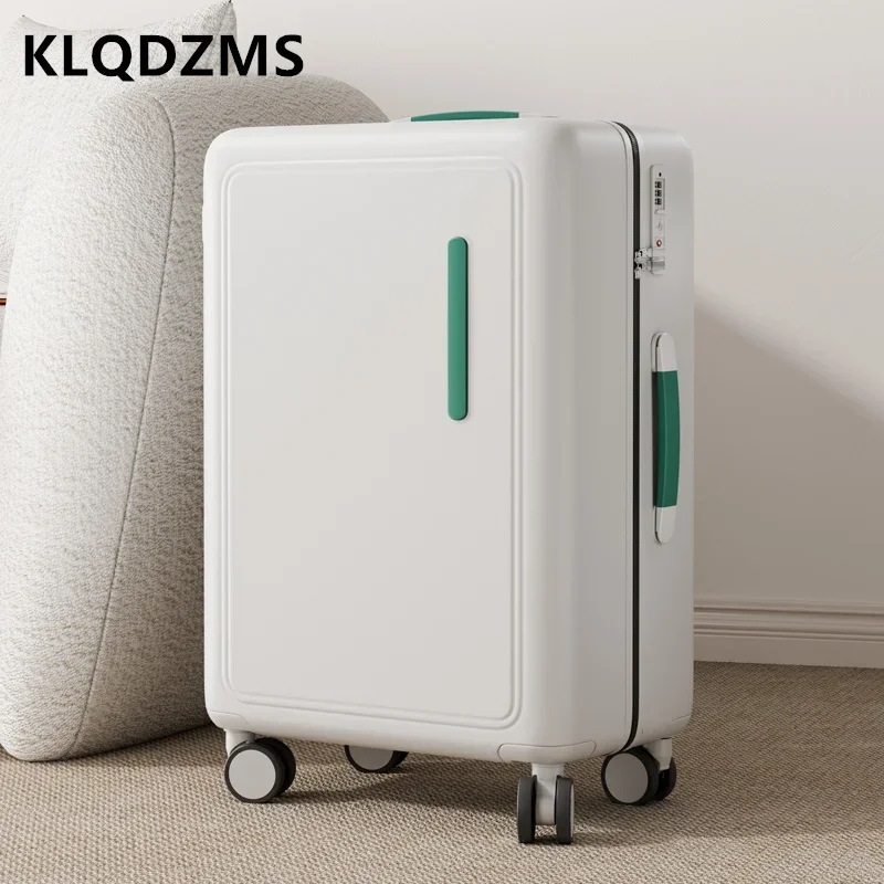 Klqdzms Nieuwe 20 "24Inch Koffer Lichtgewicht Instapdoos Dames Trolley Koffer Universele Koffer Rollende Koffer