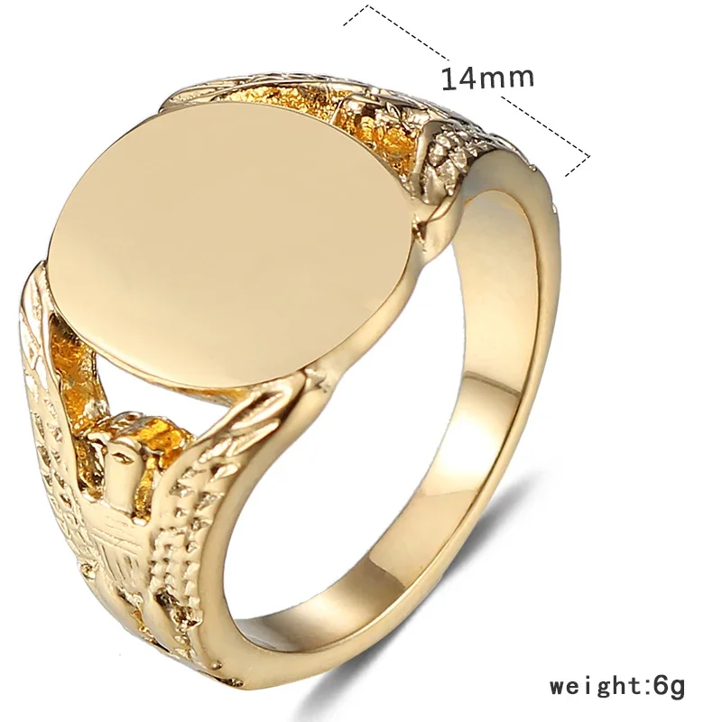 7/8/9/10/11/12/13/14/16 Stainless Steel Oval Smooth Surface Ring Men Women Ellipse Waterproof Finger Jewelry Drop Shipping