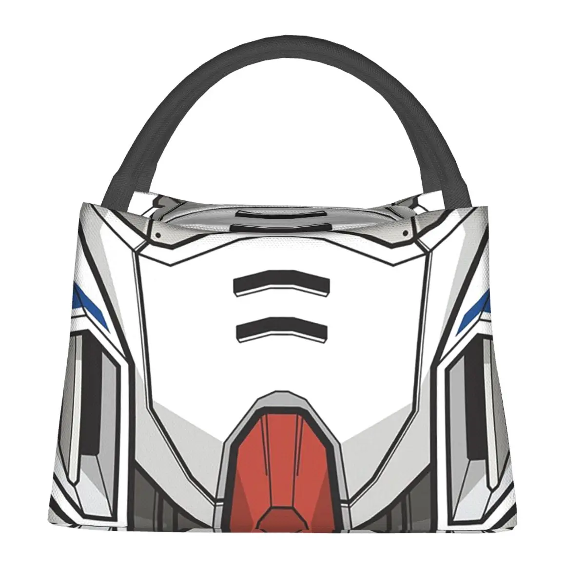 Wing Zero Custom Gundam Insulated Lunch Bag for Women Children Portable Food Boxes Thermal Lunch Box Tote