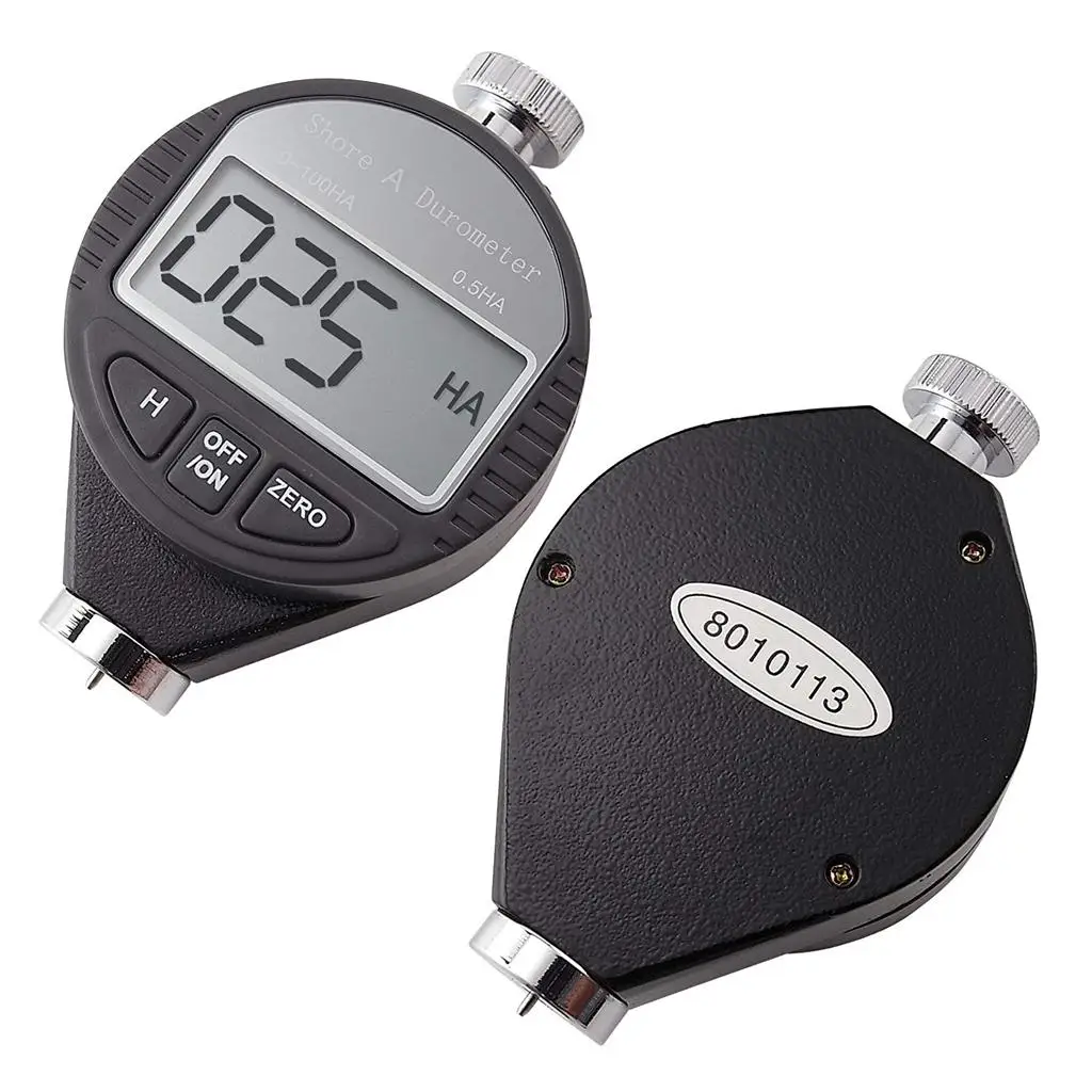 Digital Shore Hardness Meter Portable LCD Display Tester 100HA for Plastic Resin Glass Measuring