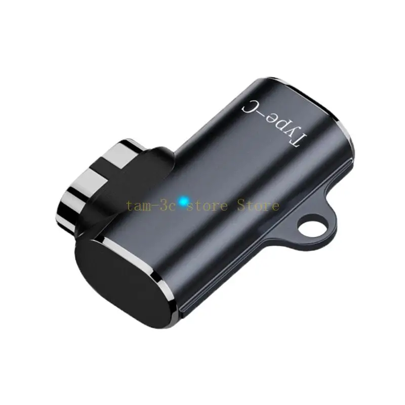 Adaptadores carregamento magnético Carregador fones ouvido com dobra 90 ° para AS800 D0UA