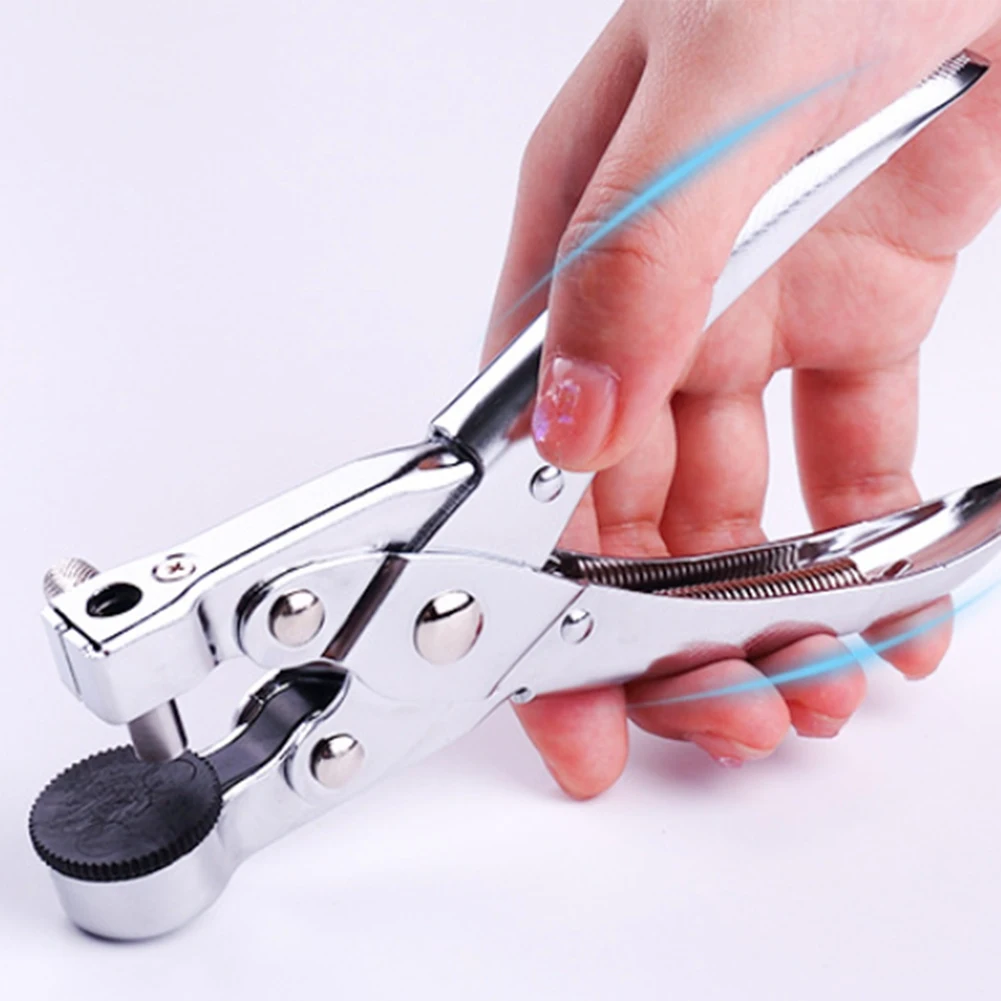 

CHCH Hole Punch Blow Hole Punch Pliers Circle Hole Puncher For Sofe Plastic Bag Polybag OPP PE Bag Thin Cloth,Plastic Film