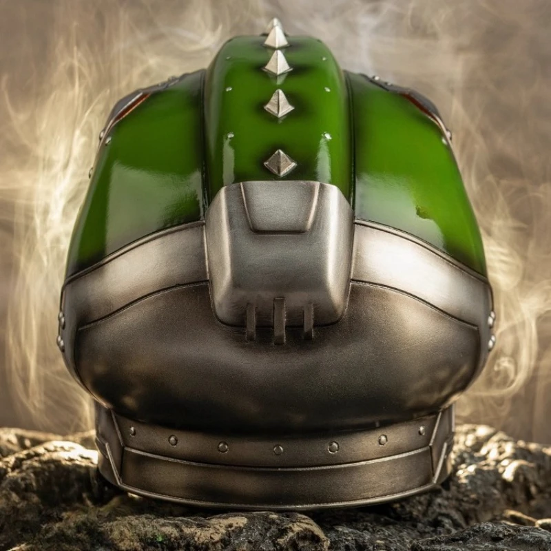 الراتنج يمكن ارتداؤها خوذة ملهى ليلي مرحلة الأداء بار قناع مهرجان الهالوين تأثيري قبعة #6