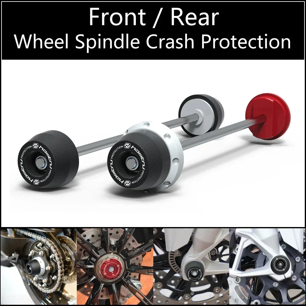 

Front Rear wheel Spindle Crash Protection For Triumph Speed Triple 1200 RR/RS 2021-2023