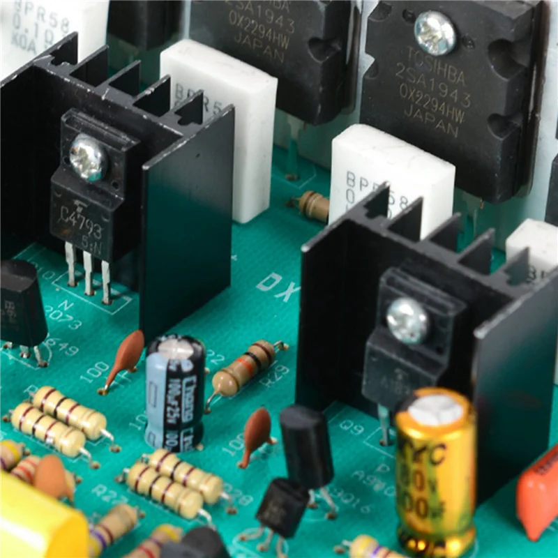 RIRI DX-800A مضخم رقمي مجلس 800 واط أحادية عالية الطاقة المهنية 2SA1943 2SC5200 الانتهاء من مكبر للصوت مجلس-اليمين