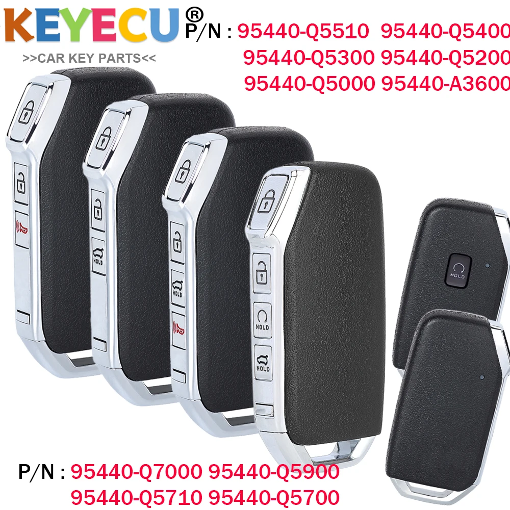 For Kia Ray Seltos 2019 2020 2021 22 23 24 Smart Remote Key Fob 433MHz 95440-A3600 Q5000 Q5200 95440-Q5700 Q5900 95440-Q7000