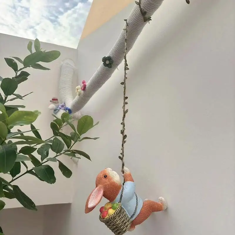 Room Atmosphere Improving Rabbit Climbing Rope Decorative Cover Pipe Beautifying Concealing Gas Pipe Outfit Home Fabric