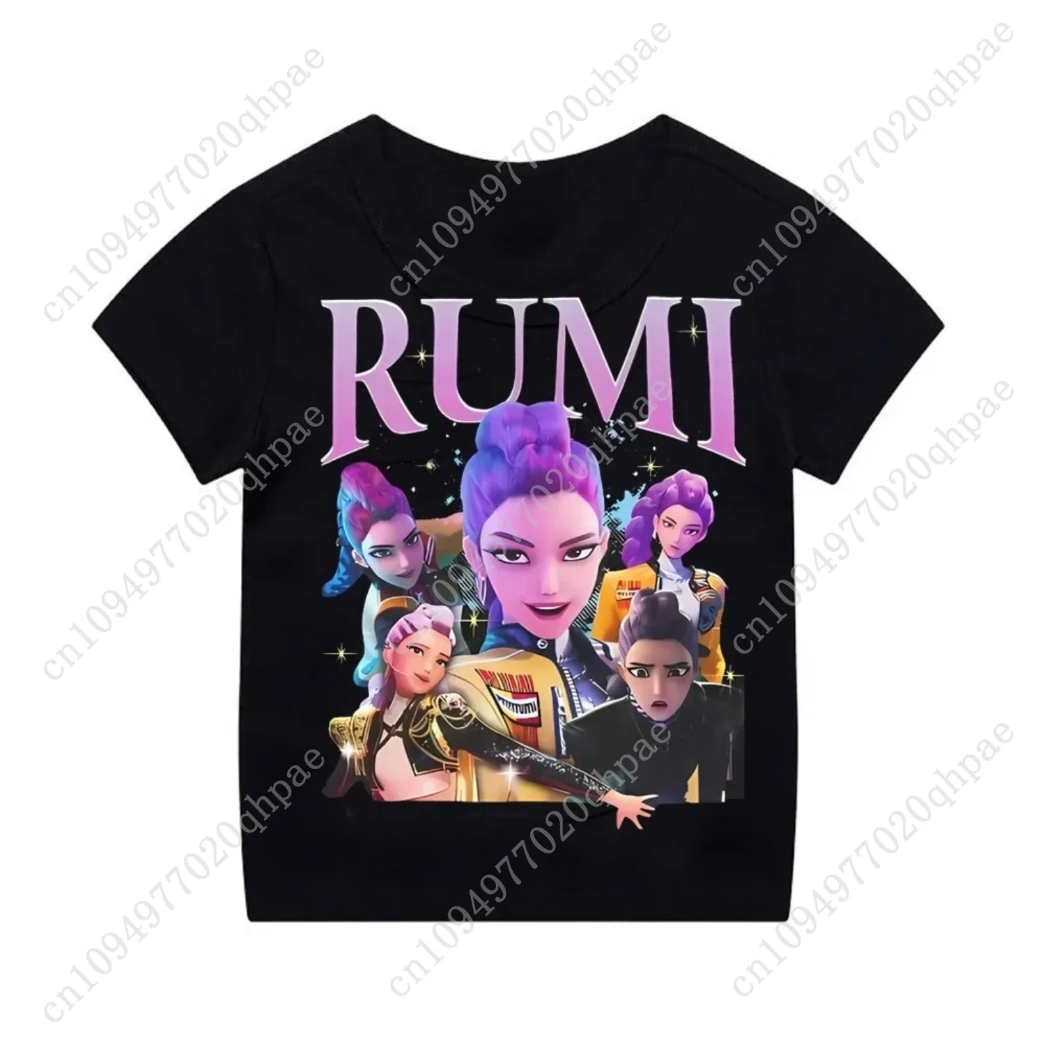 تي شيرت Kpop chasseurs de Démons vêtements pour enfants تي شيرت الرجال المجالات mignon Kpop chasseurs de Démons tigre تي شيرت على طراز هاراجوكو