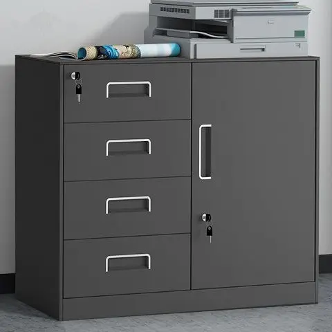 Office filing cabinet, tin, storage, bedside, with lock, activity, under the desk, storage