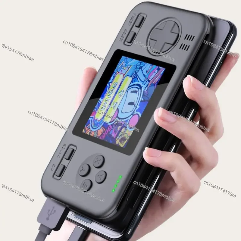 Mobile Power Game Console Creative Power Bank Two-in-one Retro Nostalgic Game Console 416 Models