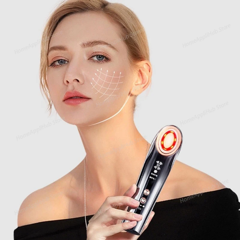 Home Beauty Equipment Massage Lifting Device Microcurrent Red Light Rejuvenation Tool Salon-Quality Skincare Gadget