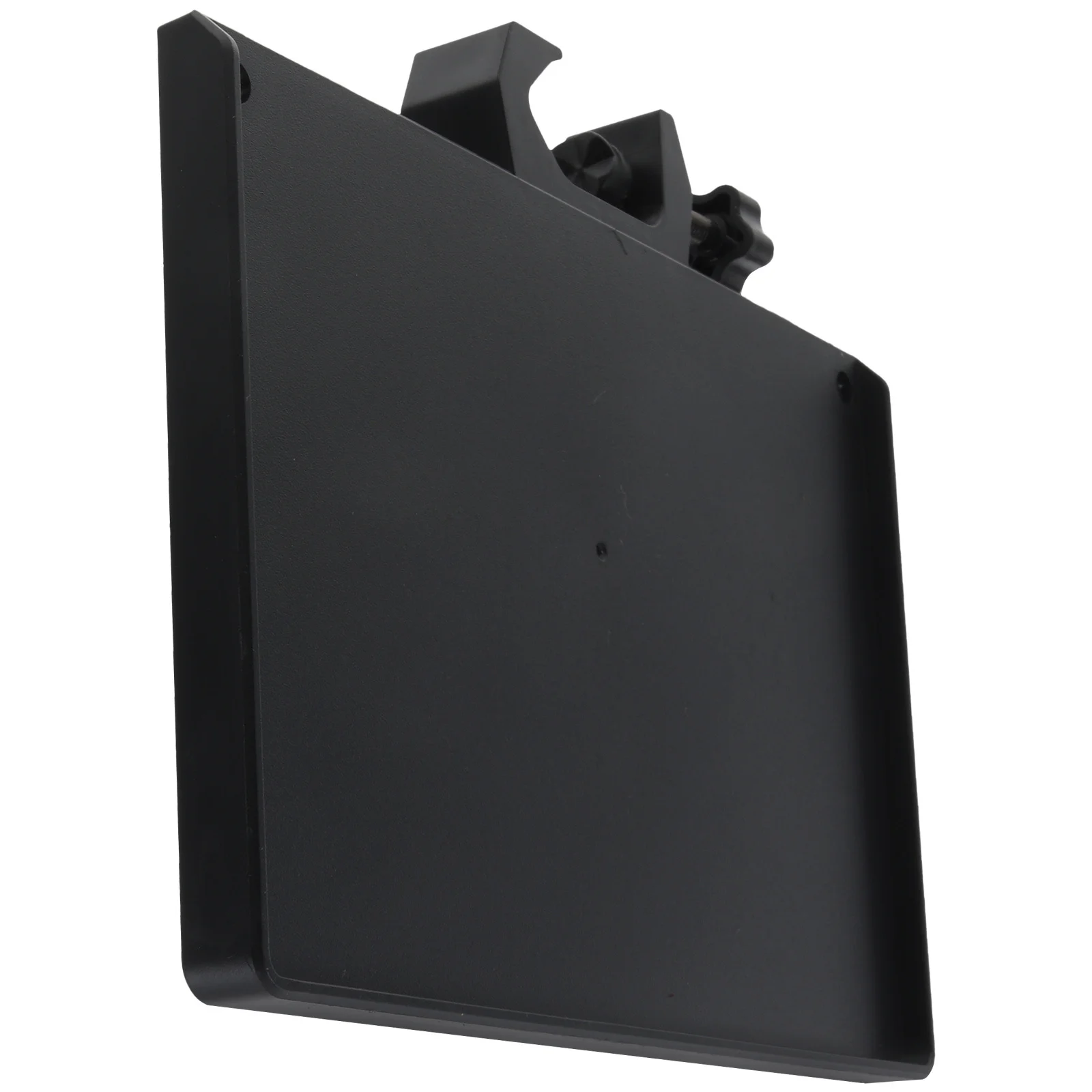 

Microphone Stand Accessory Tray ABS Clamp-on Shelf Raised Design Anti-Slip Sponge Pad Compatible with Most Mic Stands