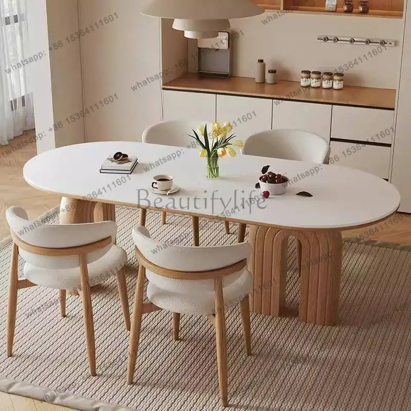 XX.Designer Style Dining Tables Chairs Legs Items Expandable Modern Dining Tables Luxury Nordic Mesas Comedor Furniture For Home