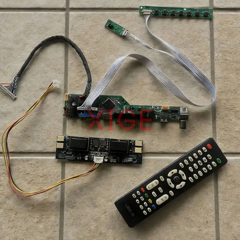 

Для LTM170E8 LTM170E5 LTM170E6 LTM170E4 комплект платы контроллера привода экрана USB + AV + VGA + HDMI 4-CCFL 1280x1024 1280*1024 30-контактный LVDS