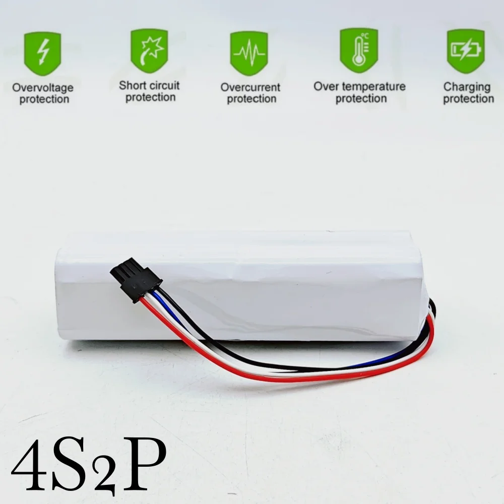 AIMJIN 14.8V 6.8Ah X10 + PLUS B101CN OMNI 1S لشاومي Mijia و Dreame F9 D9 L10 Pro Plus S10 S20 X10 مكانس كهربائية للكنس