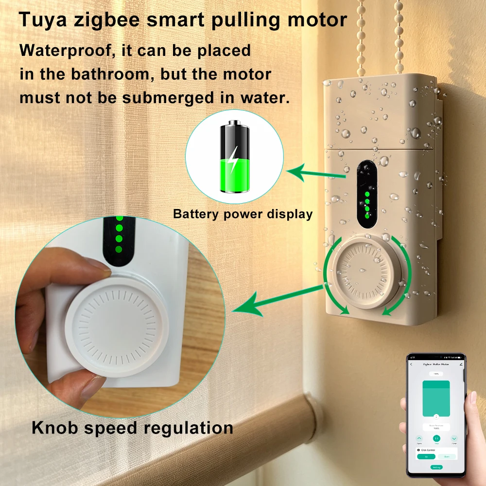 투야(Tuya) 지그비(Zigbee) 스마트 롤러 블라 - Smart Curtain Motor Zigbee 리뷰 및 가격