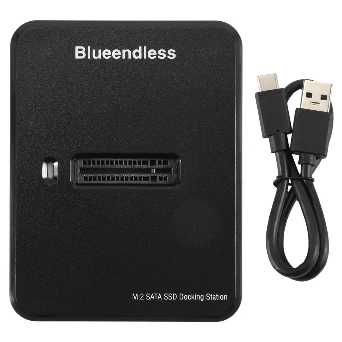 PROFESSIONAL USE  Dual Protocol M.2 SATA SSD Docking Station Base External SSD Hard Disk Enclosure Online Reading Writing Speed