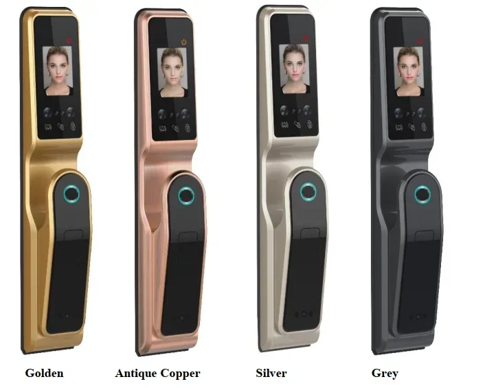 Lock Smart Face Recognition Door Lock with Eye Scanner