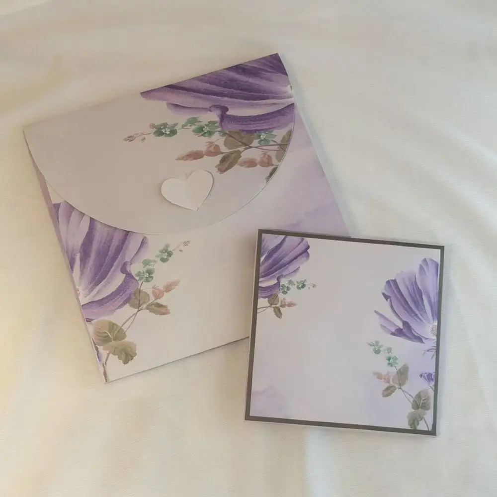 Minimalist Envelope Style Box For Silk Handkerchief Shirt Packaging Decorative Paper Gift Case Fashion Accessory Storage Holder