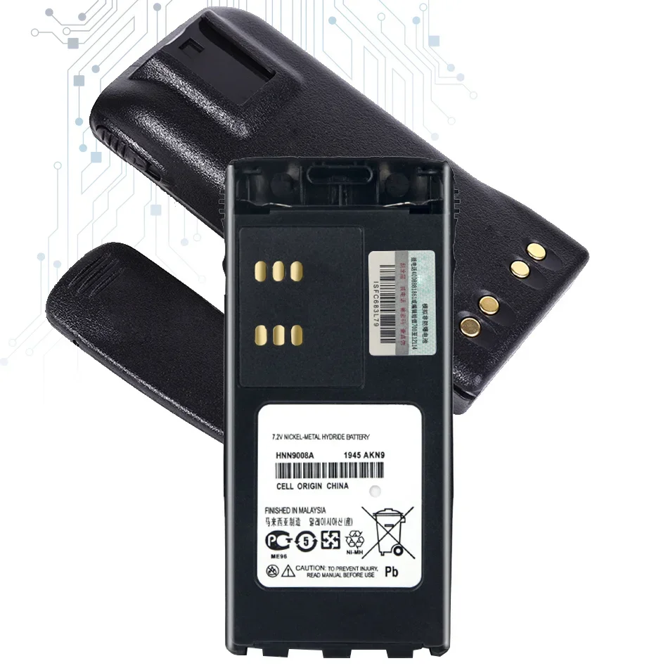 

High Quality HNN9010A Ni-Mh 1800mAh Battery For Motorola GP338 GP328 PTX760 walkie-talkie explosion