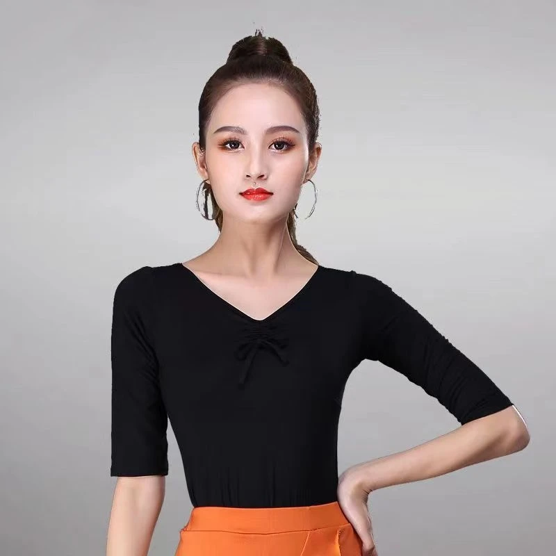 Latin Dansrok Performance Training Jurk Mode Hippe Dansrok Onregelmatige Rok