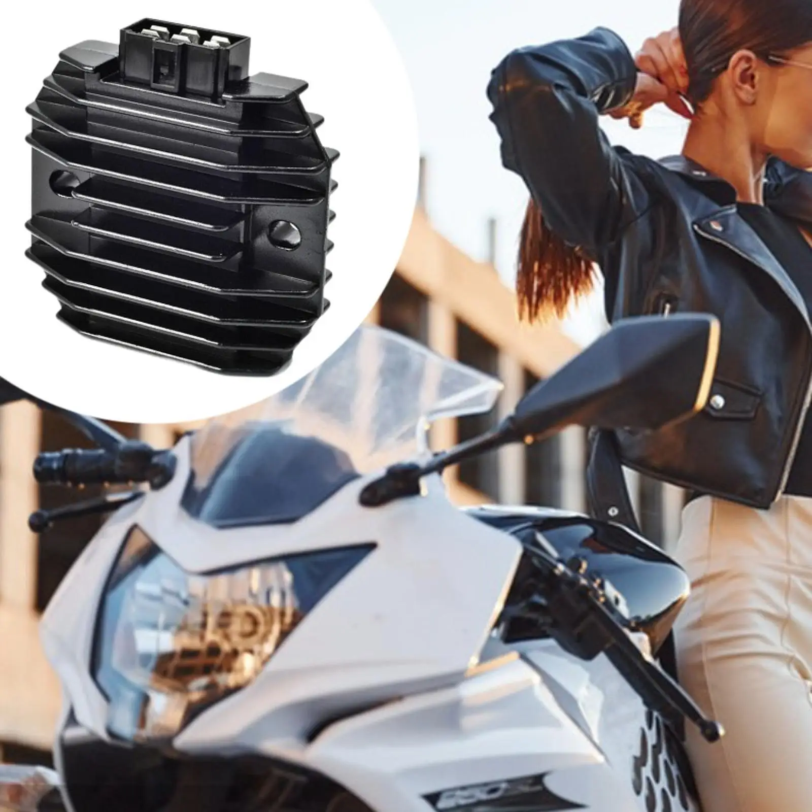 

Регулятор-выпрямитель 210661089 Замена деталей для Kawasaki VN750 88-06, легкий простой аксессуар в сборе, профессиональный