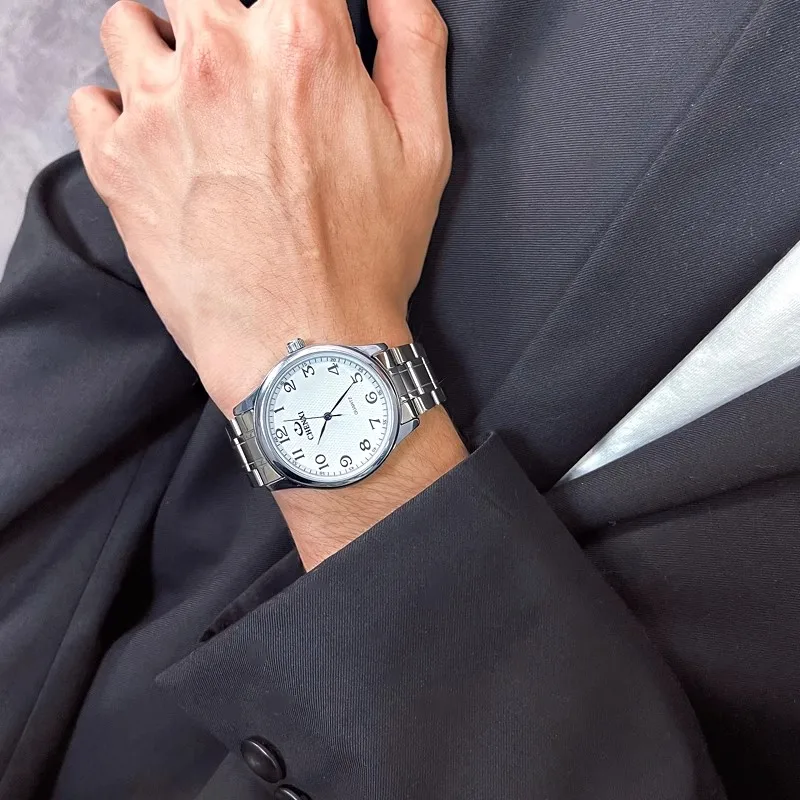 Minimalist Couple Watches Water-Resistant Digital Large Dial Watches Men's & Women's Quartz Wristwatches Valentine's Day Gifts