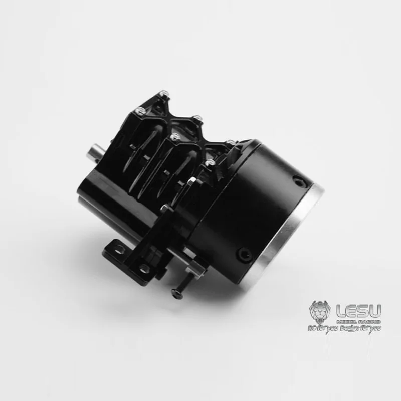 LESU F-5016-C Metal Transmission Gearbox for 1/14 RC Tractor Truck TAMIYA Dumper DIY Model VOLVO Benz Car