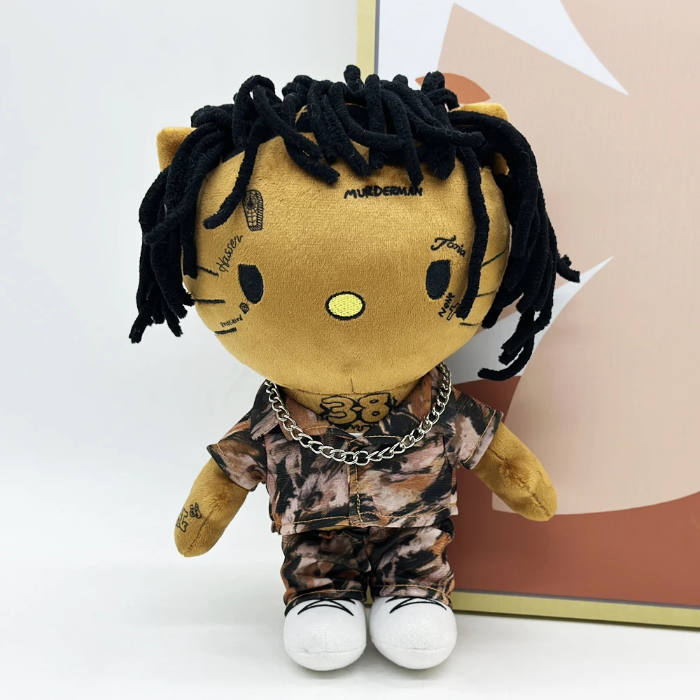

Плюшевая игрушка Hello Kitty Rapper YoungBoy 2026 года в наличии – милый подарок для детей на день рождения